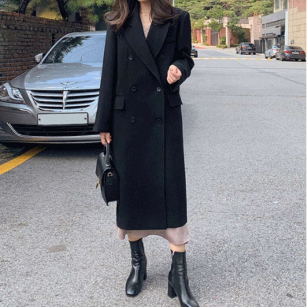 Long blazer coat